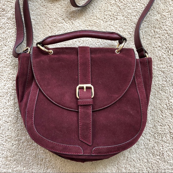 IM Maroon Shoulder or Crossbody Purse - Picture 1 of 6